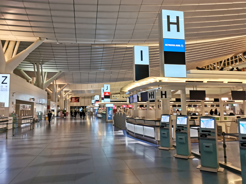 羽田空港国際線ターミナル（2020年1月、筆者撮影）