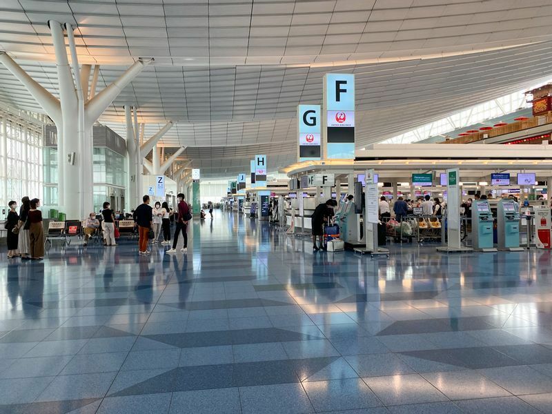 3月以降、日本人の海外渡航者が増えることが予想される羽田空港第3ターミナル（2021年11月、筆者撮影）