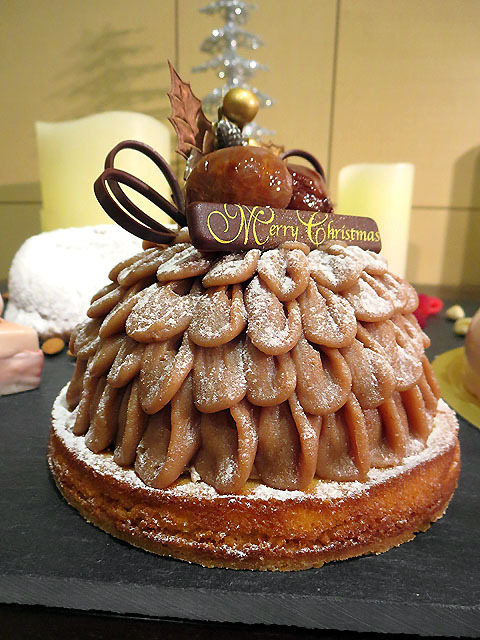 クリスマスケーキ「モンブラン」