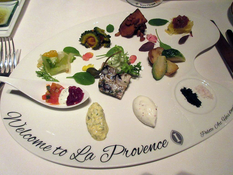パレット・アート・オードブル 7種の味覚と彩り豊かな旬の野菜と小前菜の饗宴