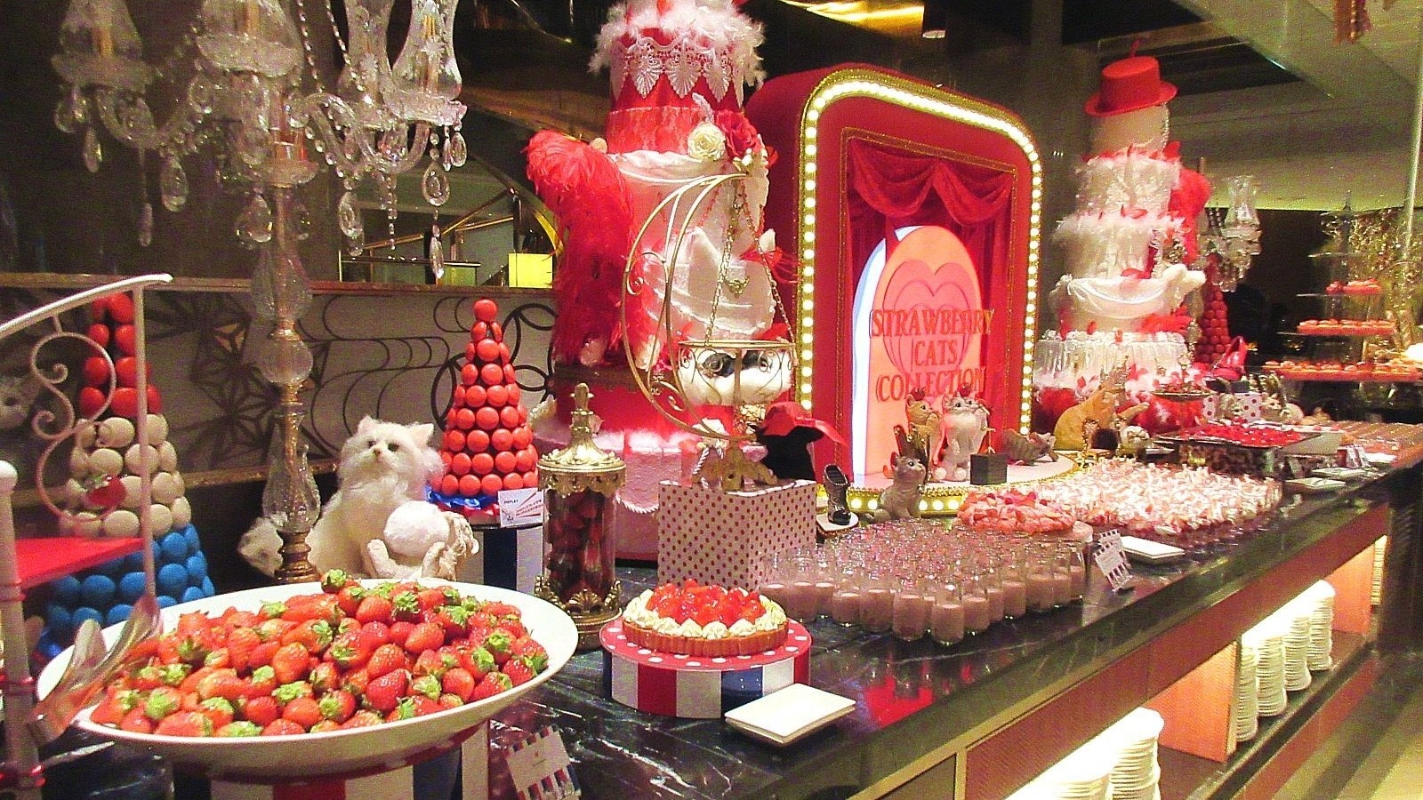 ピクニック ストロベリー オブジェ