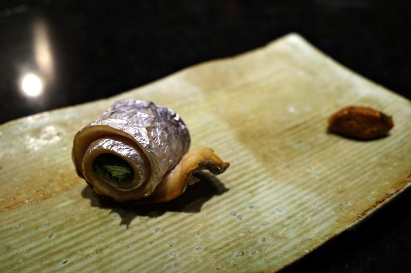 焼き太刀魚 青唐味噌 (C) 東龍