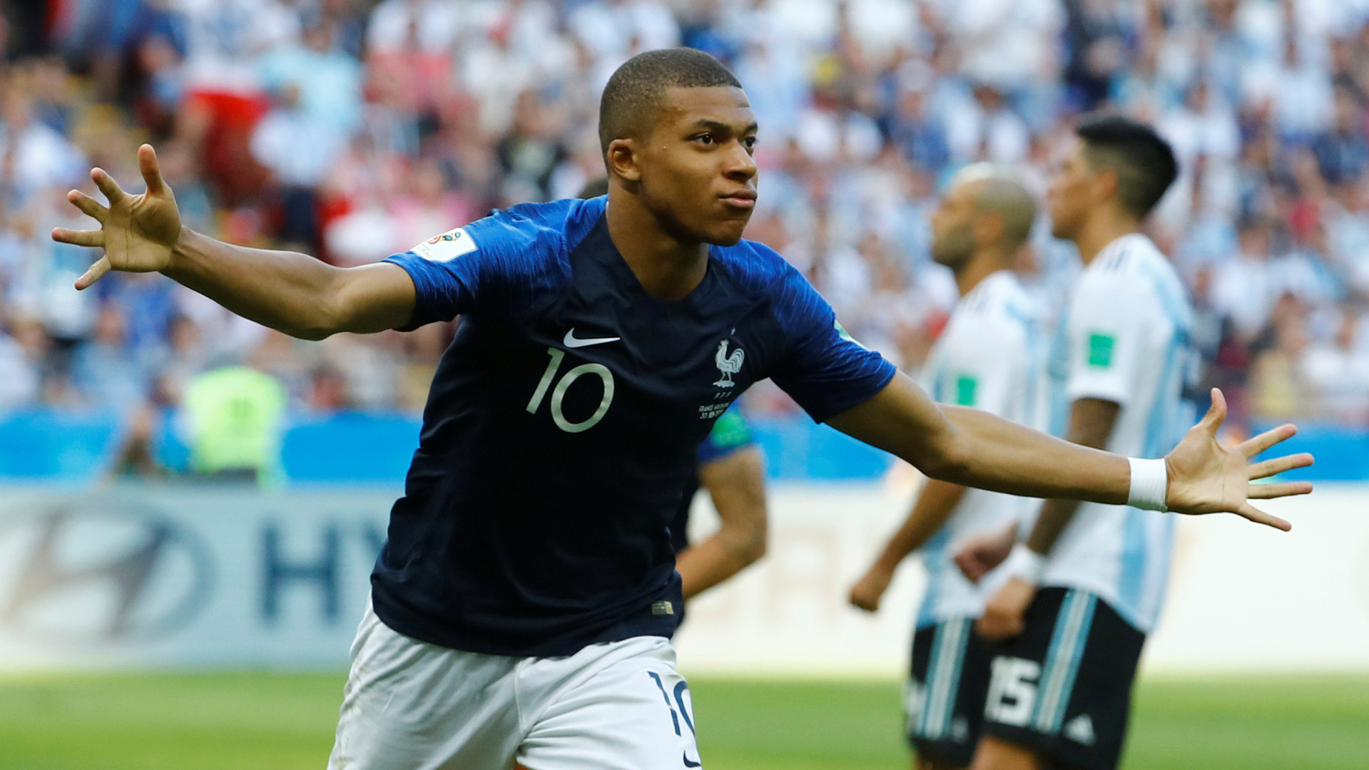 フランス代表 ムバッペ エムバペ 驚異の60メートル疾走。”ワールドカップ最速の男”ムバッペが