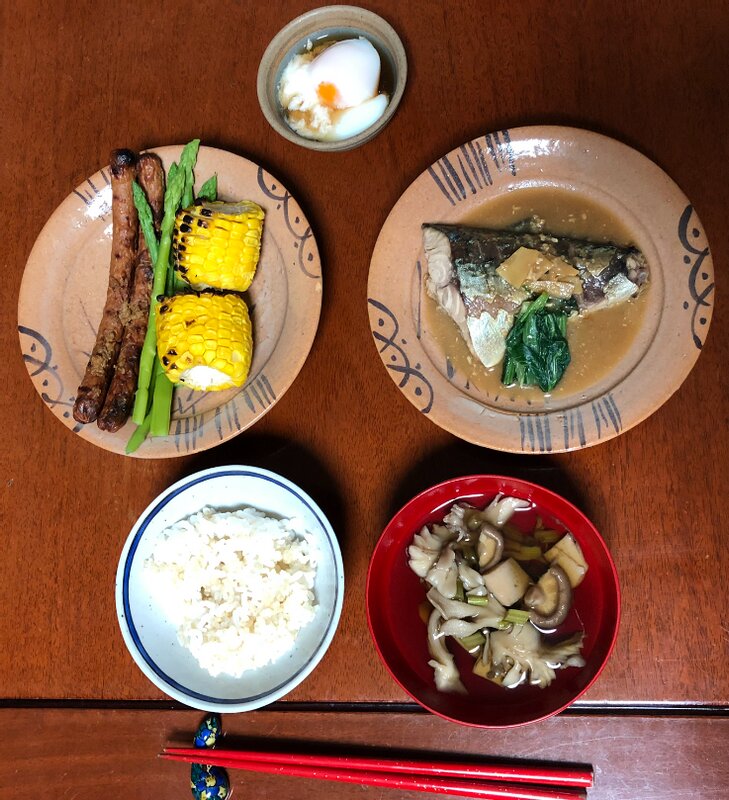 家事全般が好きだという江川さんの手料理。「キレイ好きなほうなので掃除は毎日しています」（本人提供）
