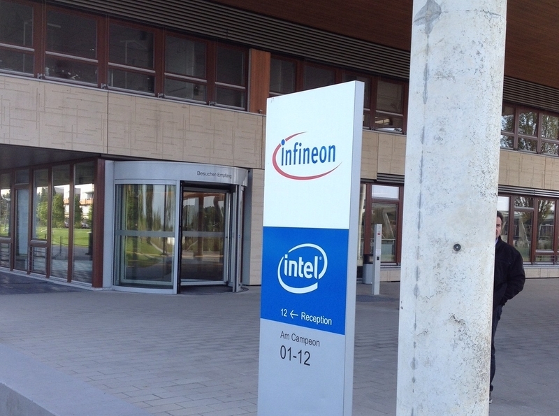 図2　Infineonのミュンヘン・キャンパスにあるIntelのモデム開発部門