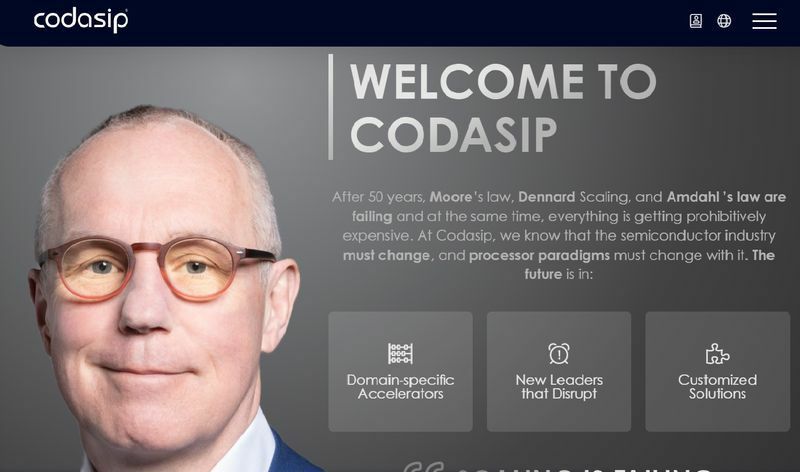 図1　CodasipのCEOとなったビジネスに強いRon Black氏　出典：Codasip Website