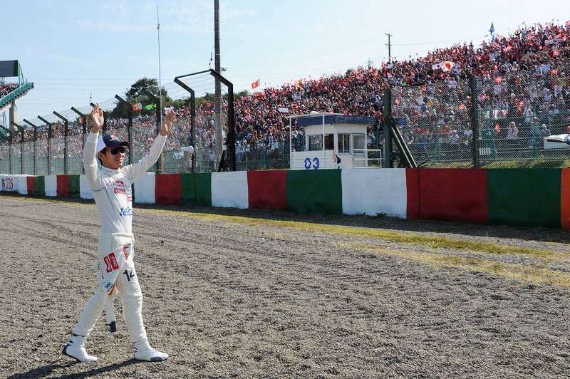 2012年のF1日本グランプリでの小林可夢偉　【写真：MOBILITYLAND】