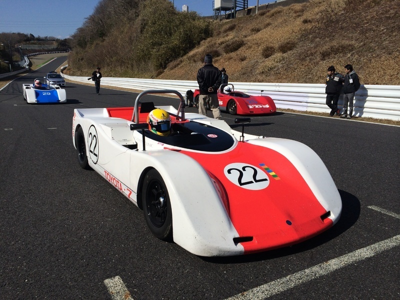 60年代日本グランプリの「トヨタ7」を彷彿とさせるネオヒストリックのマシン