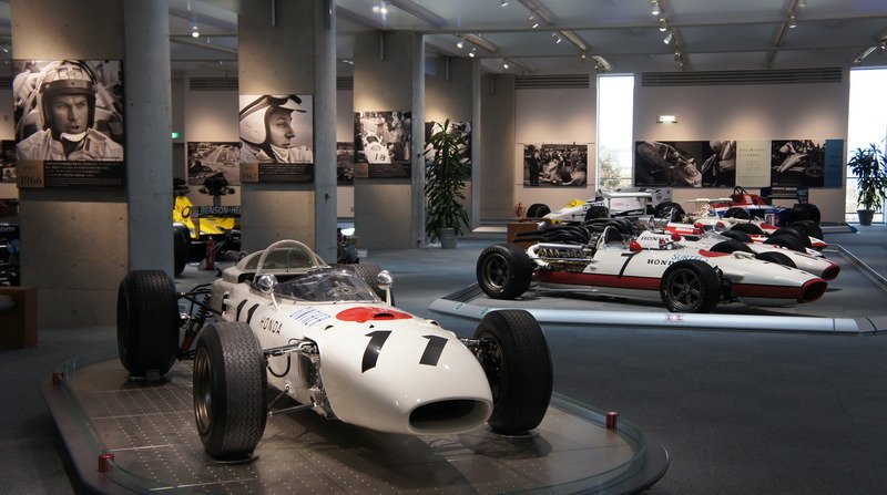 60年代ホンダF1の展示（ツインリンクもてぎのホンダコレクションホール）