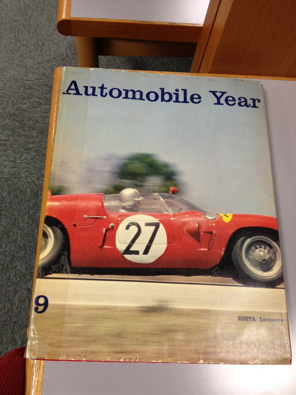 Automobile Year 1962 （トヨタ博物館所蔵）