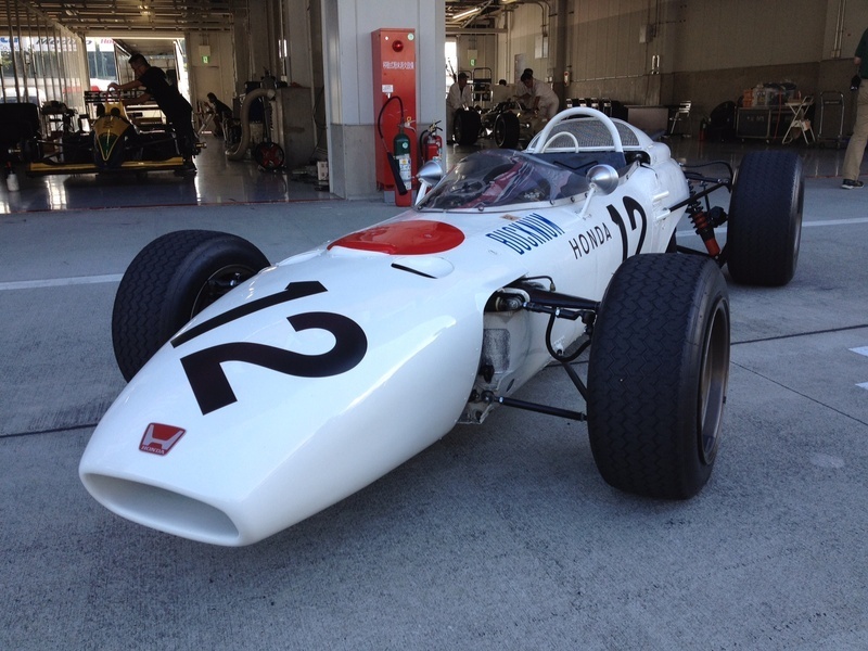 F1参戦50周年のホンダ。初優勝マシン「RA272」のサウンドを聞 F1参戦50周年のホンダ。初優勝マシン「RA272」のサウンドを聞