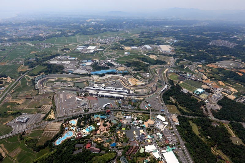 鈴鹿サーキット空撮　【写真：MONILITYLAND】