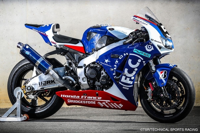 F.C.C. TSR Honda FranceのホンダCBR1000RR