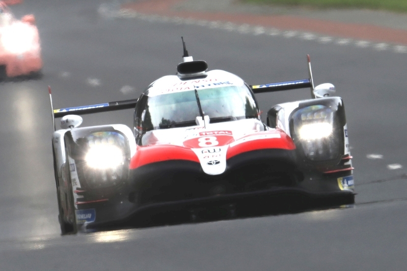 4輪のル・マン24時間を制したトヨタTS050ハイブリッド【写真:MOBILITYLAND】