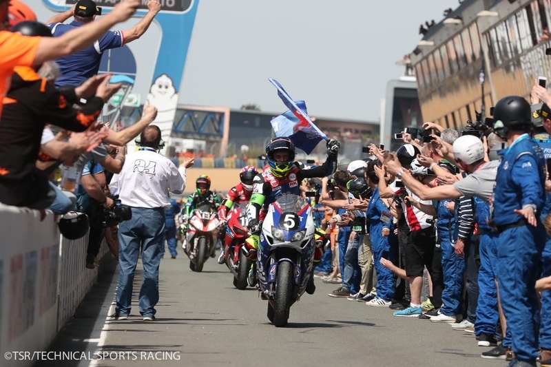 2018年は日本チームのTSRが初優勝する記念すべきル・マンになった【写真：TSR】