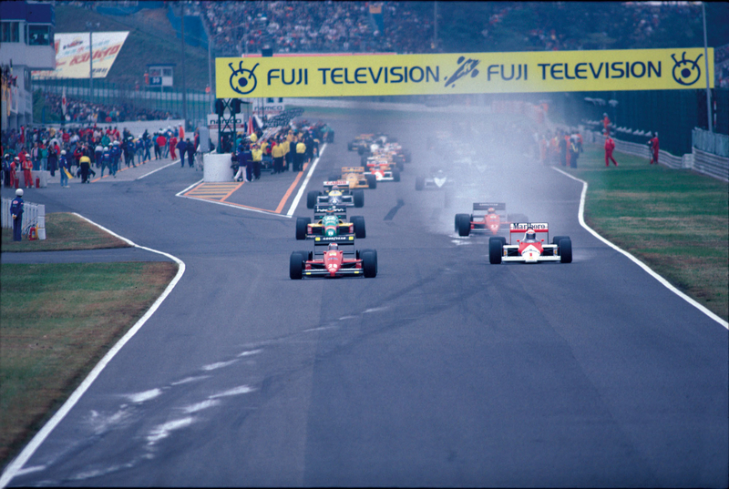 1987年　F1日本グランプリ【写真：MOBILITYLAND】