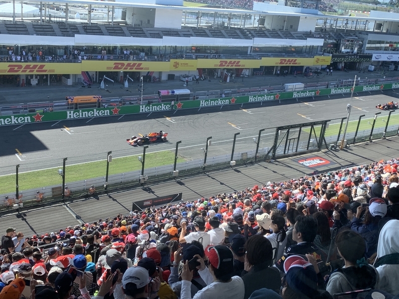 2019年のF1日本グランプリ【写真:DRAFTING】