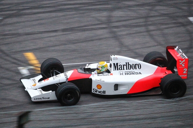 第2期F1活動の時代のマクラーレン・ホンダのマシン【写真：DRAFTING】