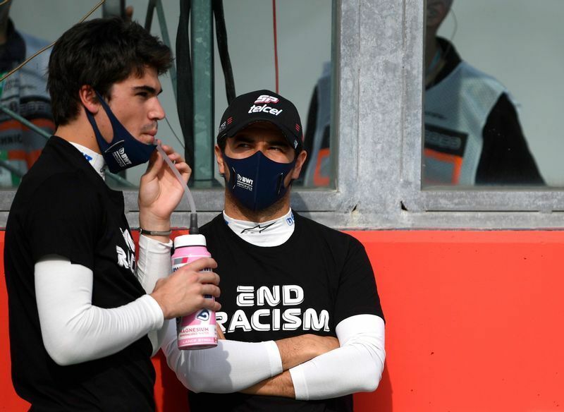 レーシングポイントのランス・ストロールとセルジオ・ペレス