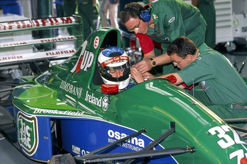 1991年のベルギーGPで衝撃的なF1デビューを果たしたミハエル・シューマッハ