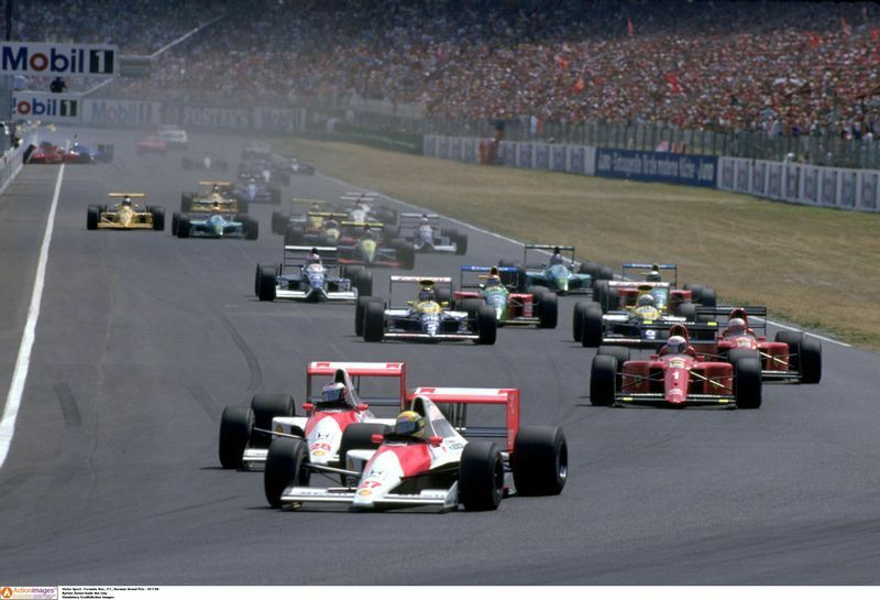 マクラーレン・ホンダのセナとフェラーリのアラン・プロストが激しく戦った1990年