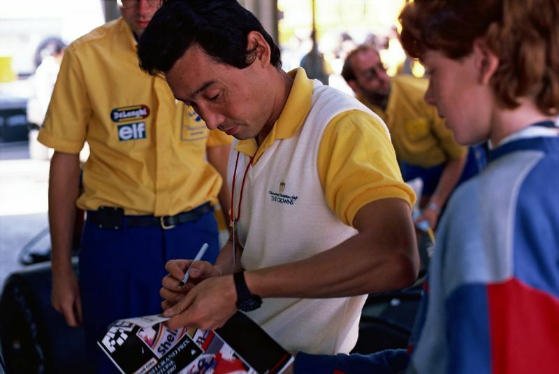F1デビュー年、1987年の中嶋悟