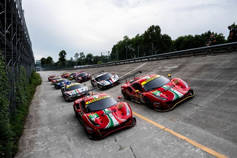 GTE-Proクラスを含め数多くのマシンが出場するフェラーリ【写真：FIA WEC】