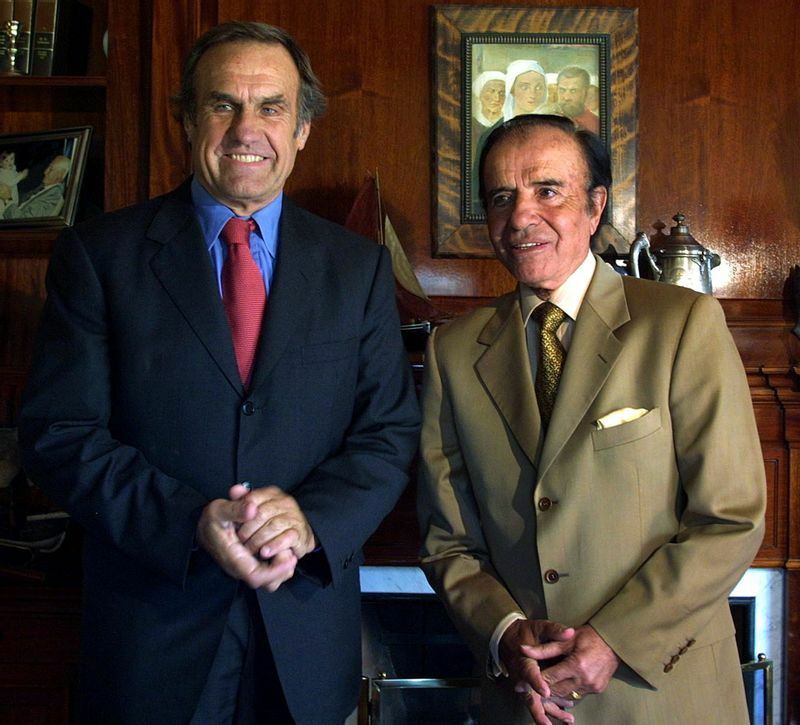 今年亡くなったカルロス・ロイテマン（右）はアルゼンチンの大統領候補にもなった