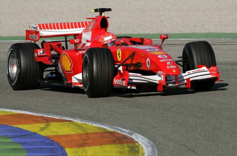 2006年 フェラーリのエースだったミハエル・シューマッハ