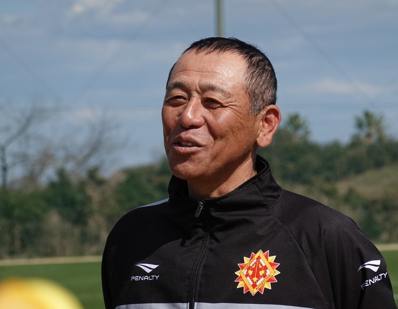 小林伸二監督は今シーズンもアグレッシブなサッカーを目指す