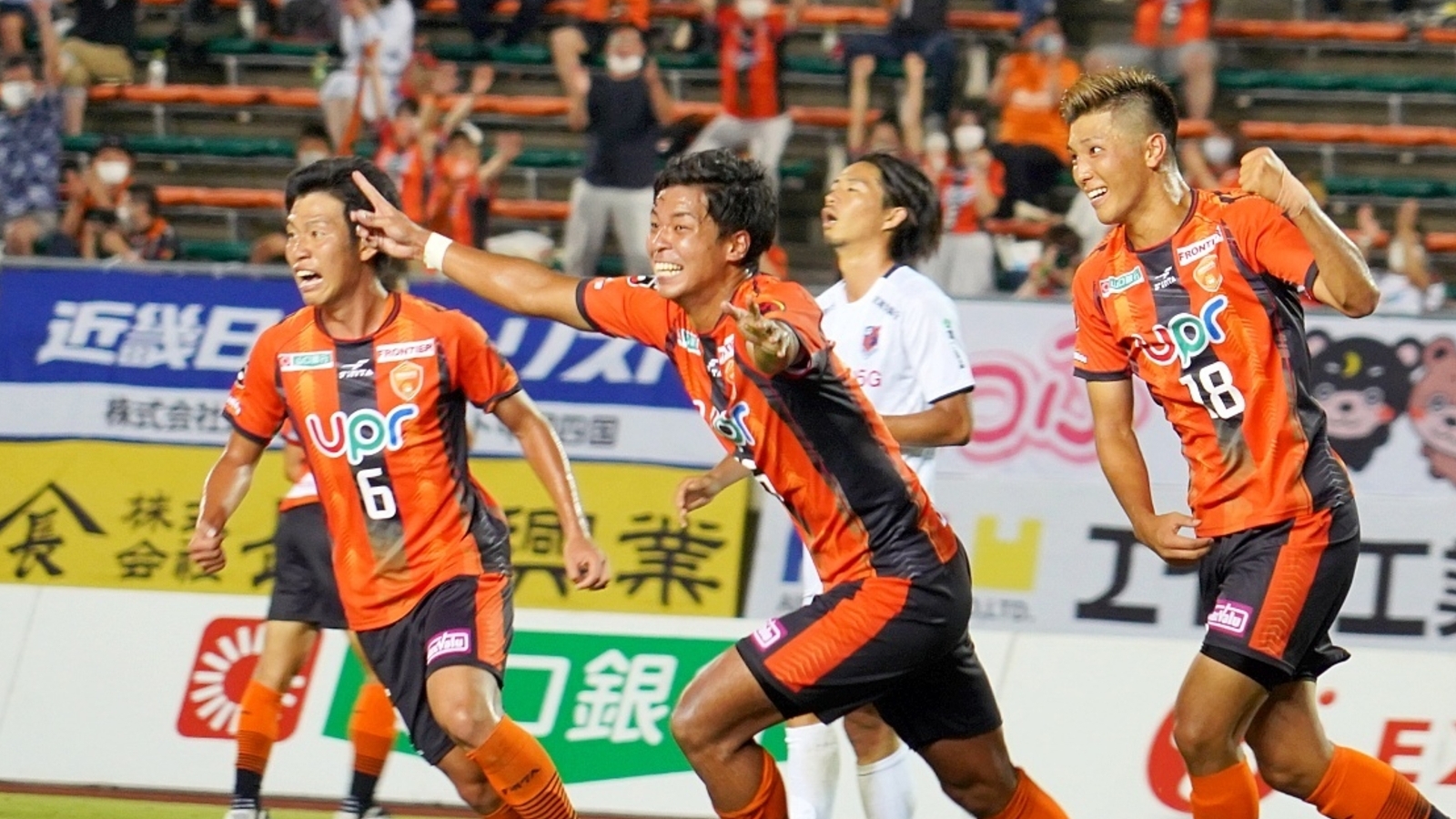 激闘レノファ ６試合ぶりの勝利 浮田健誠が決勝点 レノファ山口 上田真之介 個人 Yahoo ニュース