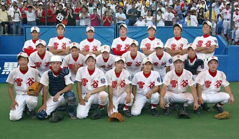 2003年夏、都雪谷は都立高では3校目となる甲子園出場を果たした（写真提供　増子良太氏）