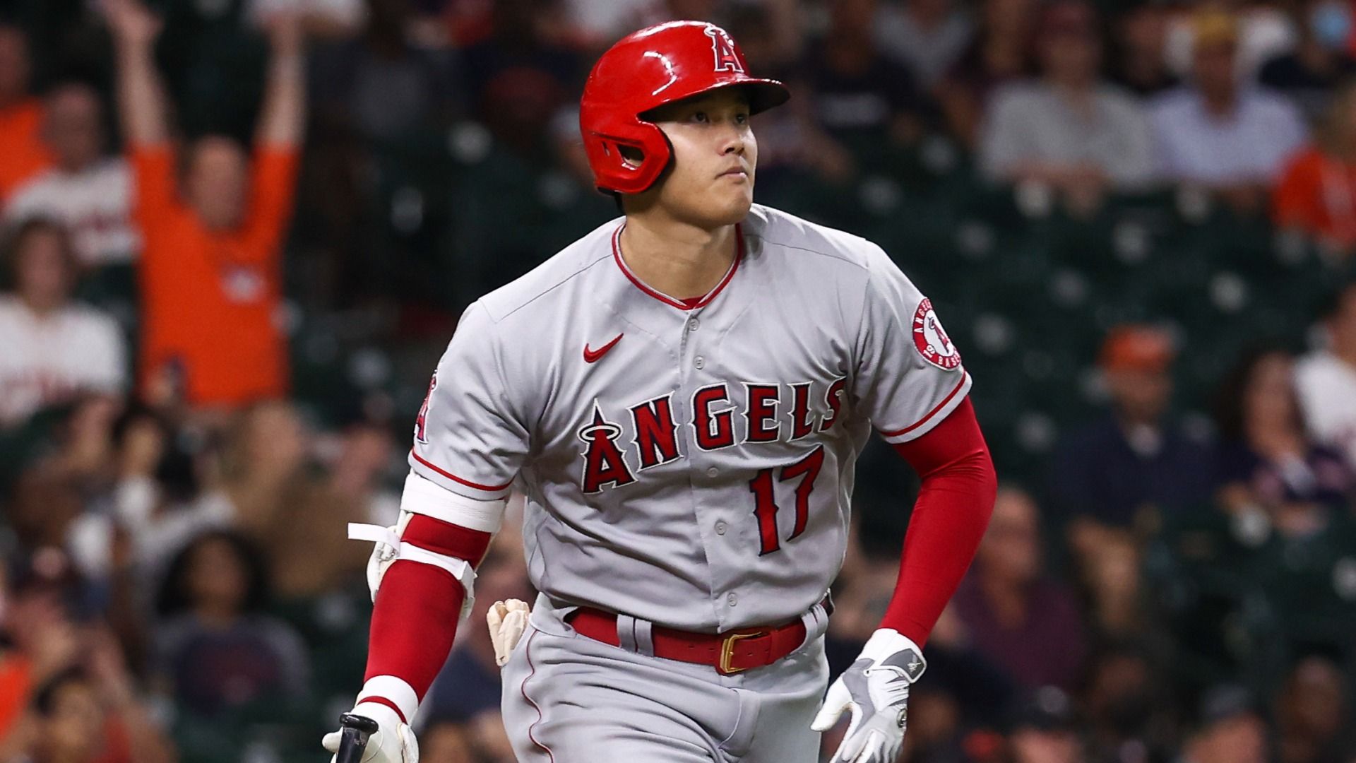 エンジェルスは141試合を終え、大谷翔平は44本塁打。50本に達
