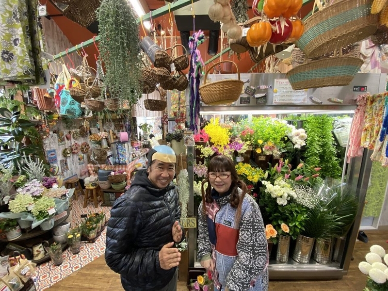 女川町でフラワーショップを営む鈴木千秋さん。ツンさんについて「いつまでも忘れずに来てくれるのはうれしい」【著者撮影】