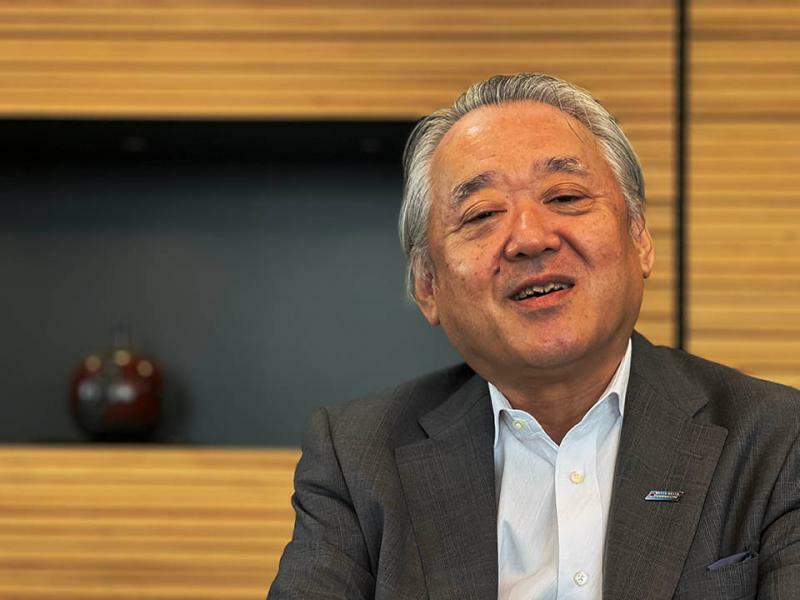 米沢電気工業の会長でツエーゲン金沢の社長でもある米沢寛氏。石川県知事の馳浩氏の後援会会長も務めている。