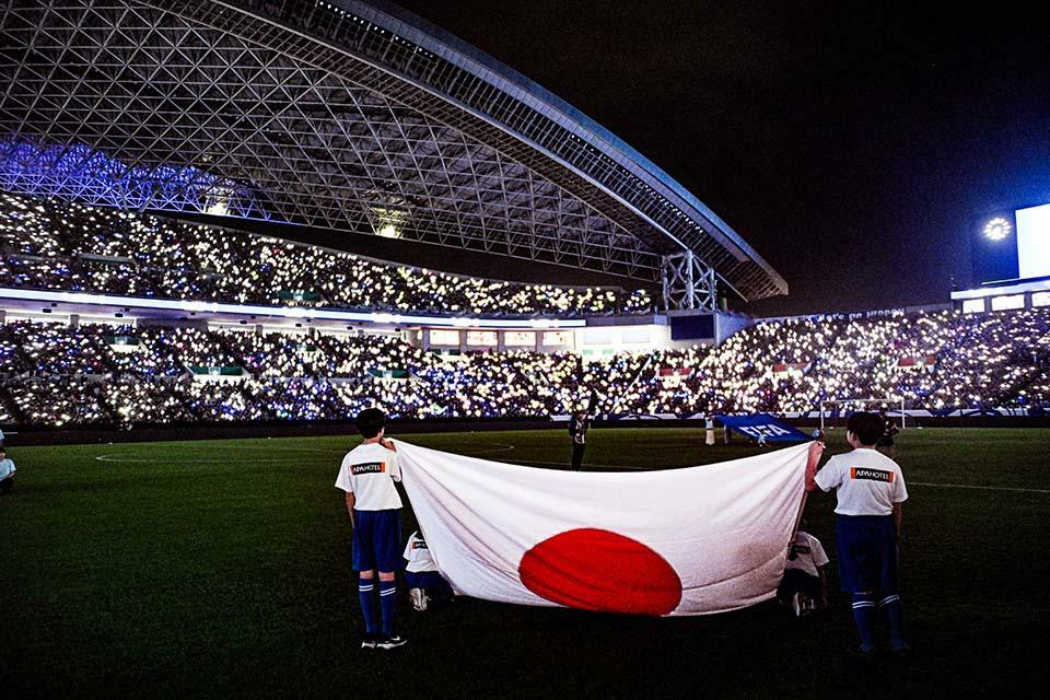 最初の難関、アウェイのサウジ戦に勝利して無傷のまま戻ってきた日本代表。埼スタの空気もどこか楽観的。