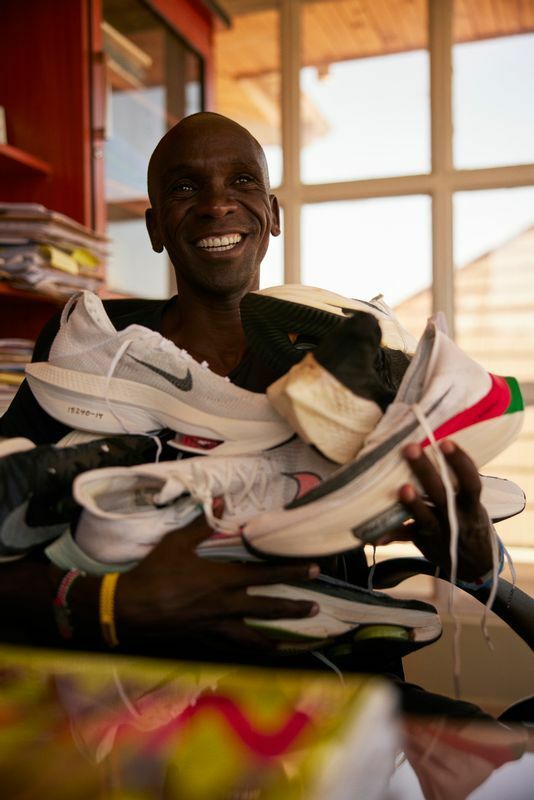 男子マラソン世界記録保持者のキプチョゲも太鼓判（画像提供/Nike）