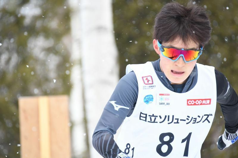 2019年3月、札幌で開催されたW杯で力走する川除選手（日立ソリューションズ提供）