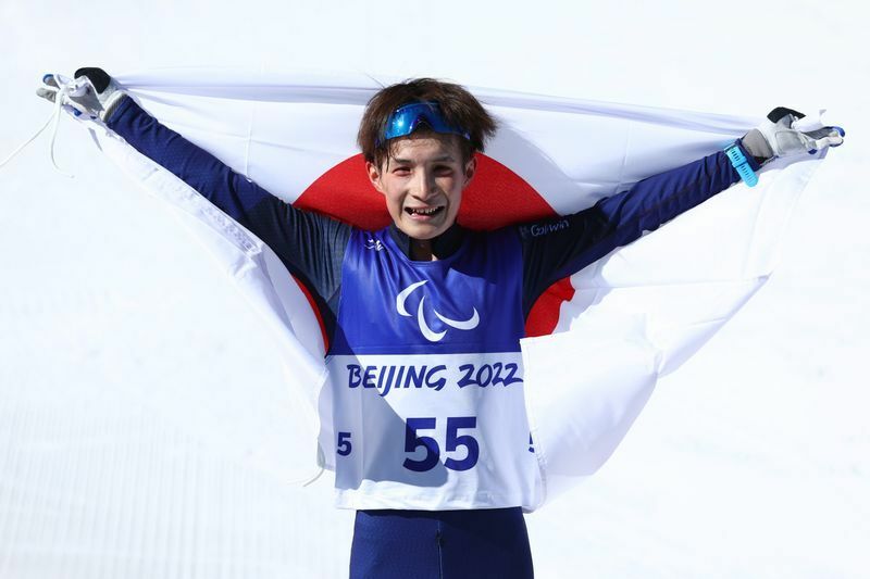 2022年北京パラリンピックで金メダルを獲得した川除選手