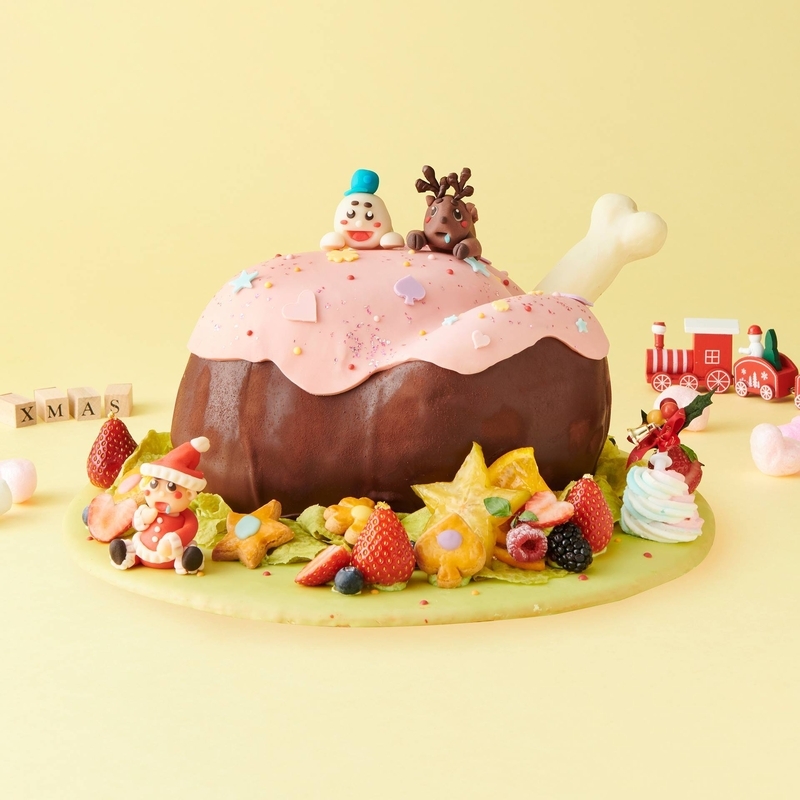 グランプリ作品をパティシエが実現した本物のケーキ（写真提供：銀座コージーコーナー）