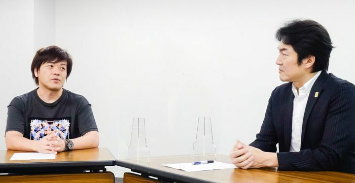 小説家の平野啓一郎さん（左）と清水康之・JSCP代表理事（右）＝JSCP撮影