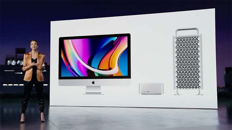 新しいMacデスクトップ「Mac Studio」登場、サイズは小型でも 新しいMacデスクトップ「Mac Studio」登場、サイズは小型でも