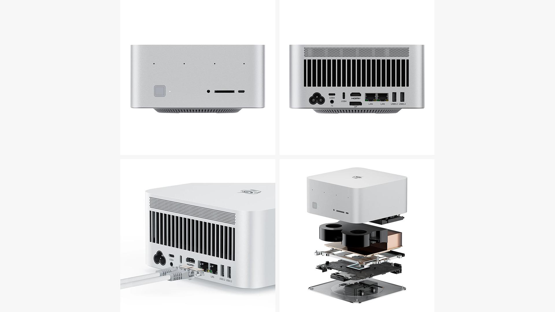 ミニPC Apple Mac Studio Mini-PC the size of a Mac Studio comes with a Ryzen 9