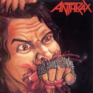 Anthrax『Fistful Of Metal』ジャケット／courtesy of Megaforce Records
