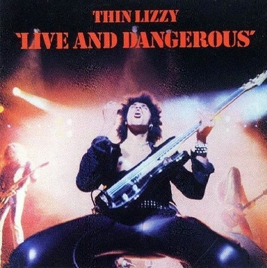Thin Lizzy『Live And Dangerous』ジャケット／現在発売中（ユニバーサル）