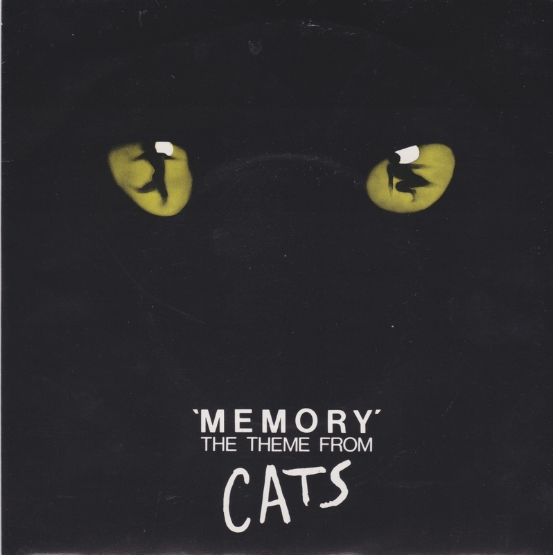 『'Memory' The Theme From Cats』ジャケット(英MCA 698)