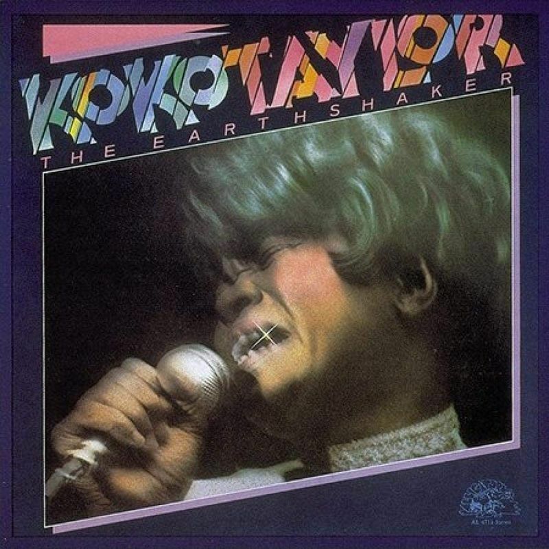 Koko Taylor『The Earthshaker』ジャケット（Alligator Records / 現在発売中）