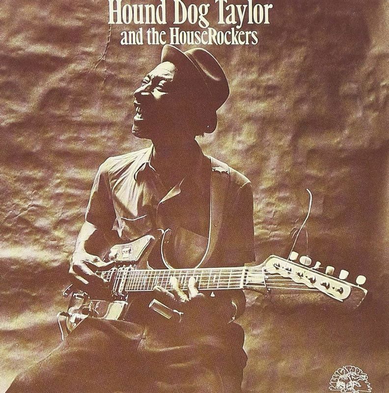 Hound Dog Taylor『Hound Dog Taylor and the Houserockers』ジャケット（Alligator Records / 現在発売中）