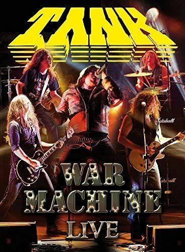 Tank『War Machine Live』ジャケット（Metal Mind Productions／現在発売中）