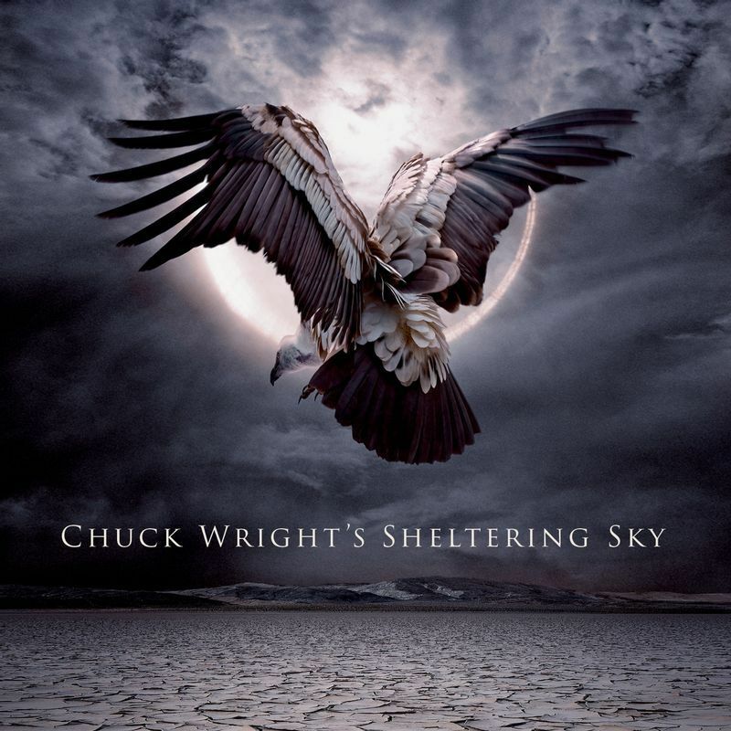 『Chuck Wright's Sheltering Sky』ジャケット／ 米Cleopatra Records 現在発売中